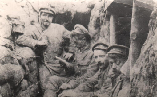 Hertfordshire Regiment in the Trenches
