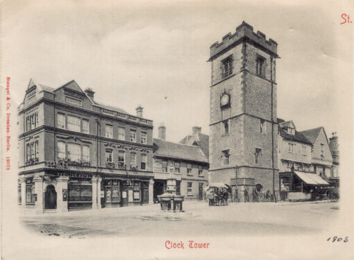 Clock Tower. St. Albans. (19378)