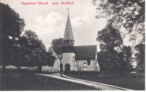 Stapleford Church near Hertford. (2130)