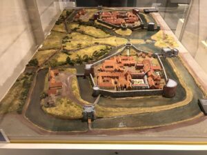 Model of Hertford Castle